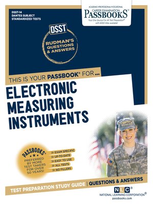 cover image of ELECTRONIC MEASURING INSTRUMENTS
